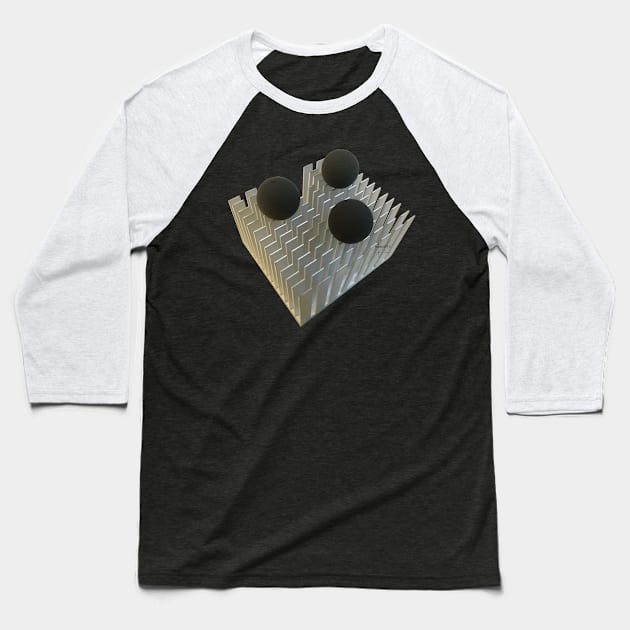 Cooling Balls Baseball T-Shirt by SoundDFX